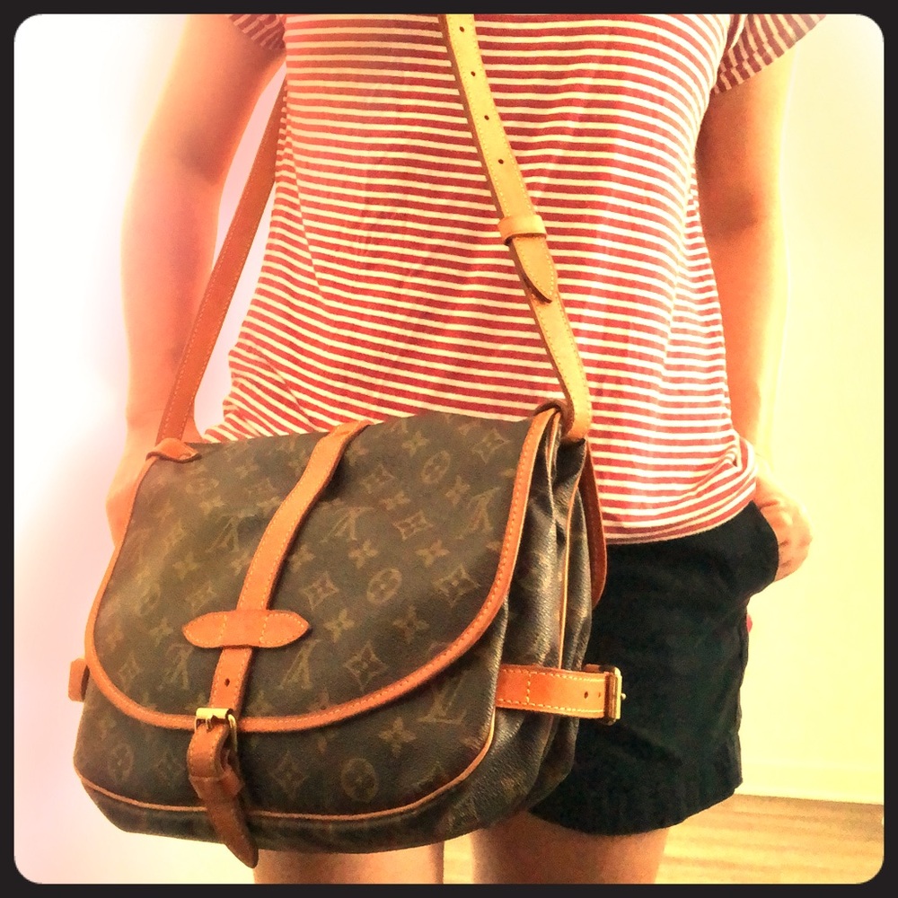 ❤️SOLD👍👍👍💰💰LOUIS VUITTON SAUMUR MM❤️❤️